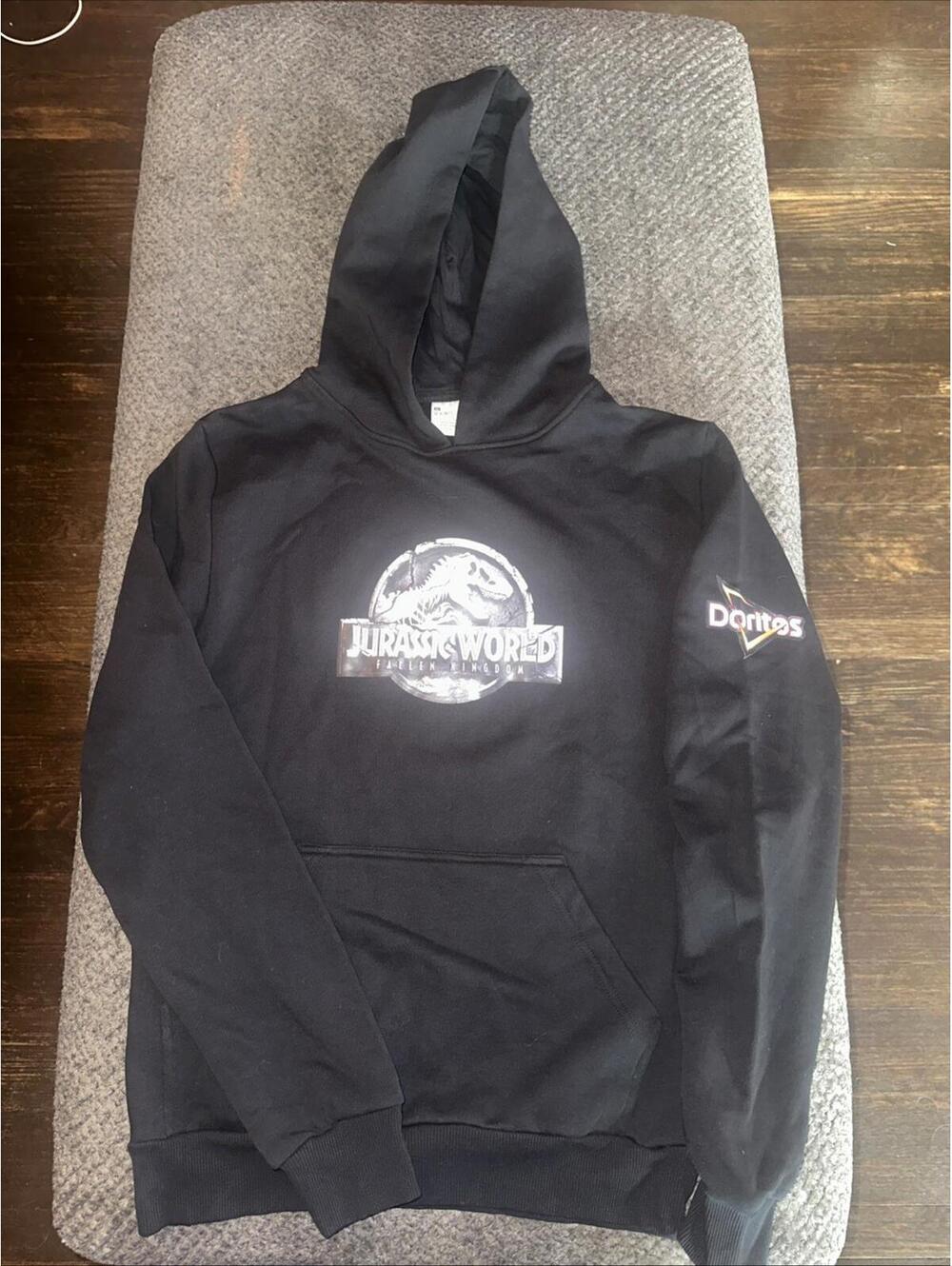 Jurassic World: Fallen Kingdom Doritos Pullover Sweater Hoodie Men’s M Promo HTF